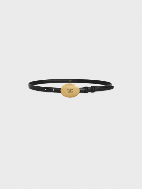 Celine thin plate skinny belt